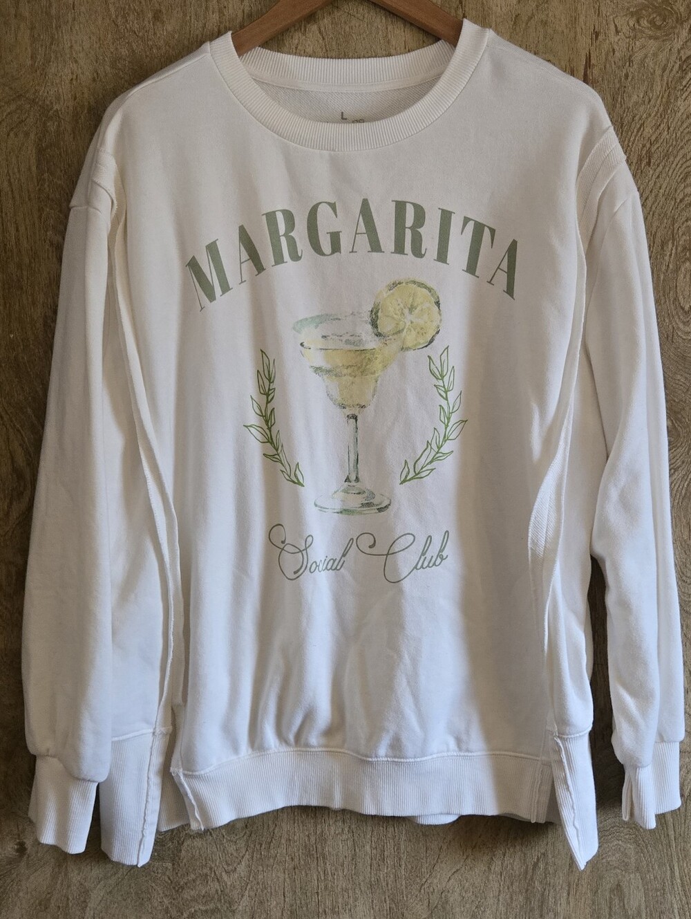 Goodie Two Sleeves Margarita Social Club Sweatshirt